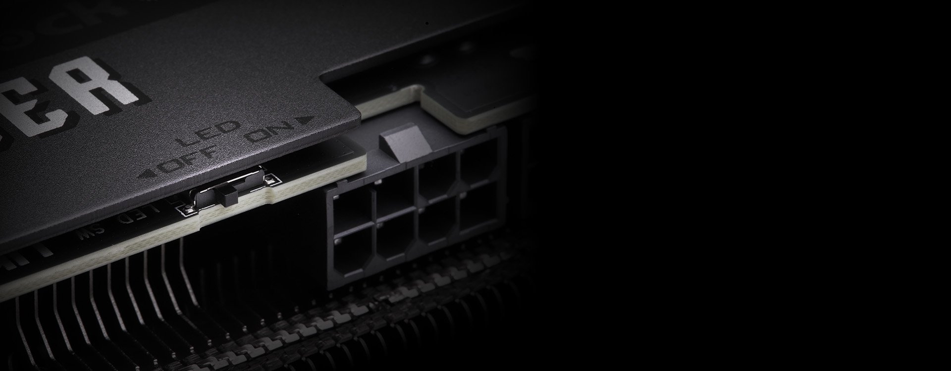 VGA LED On/Off Switch